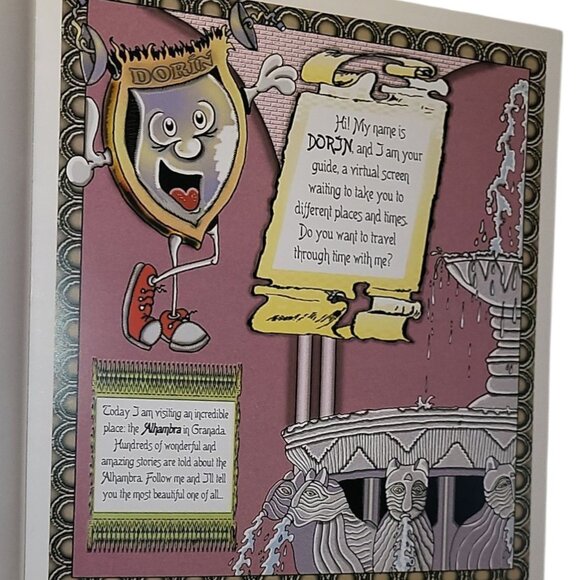 Tales In The Alhambra SC Book Cartoon Drawings 1st Ed Spanish / English language - Picture 2 of 8